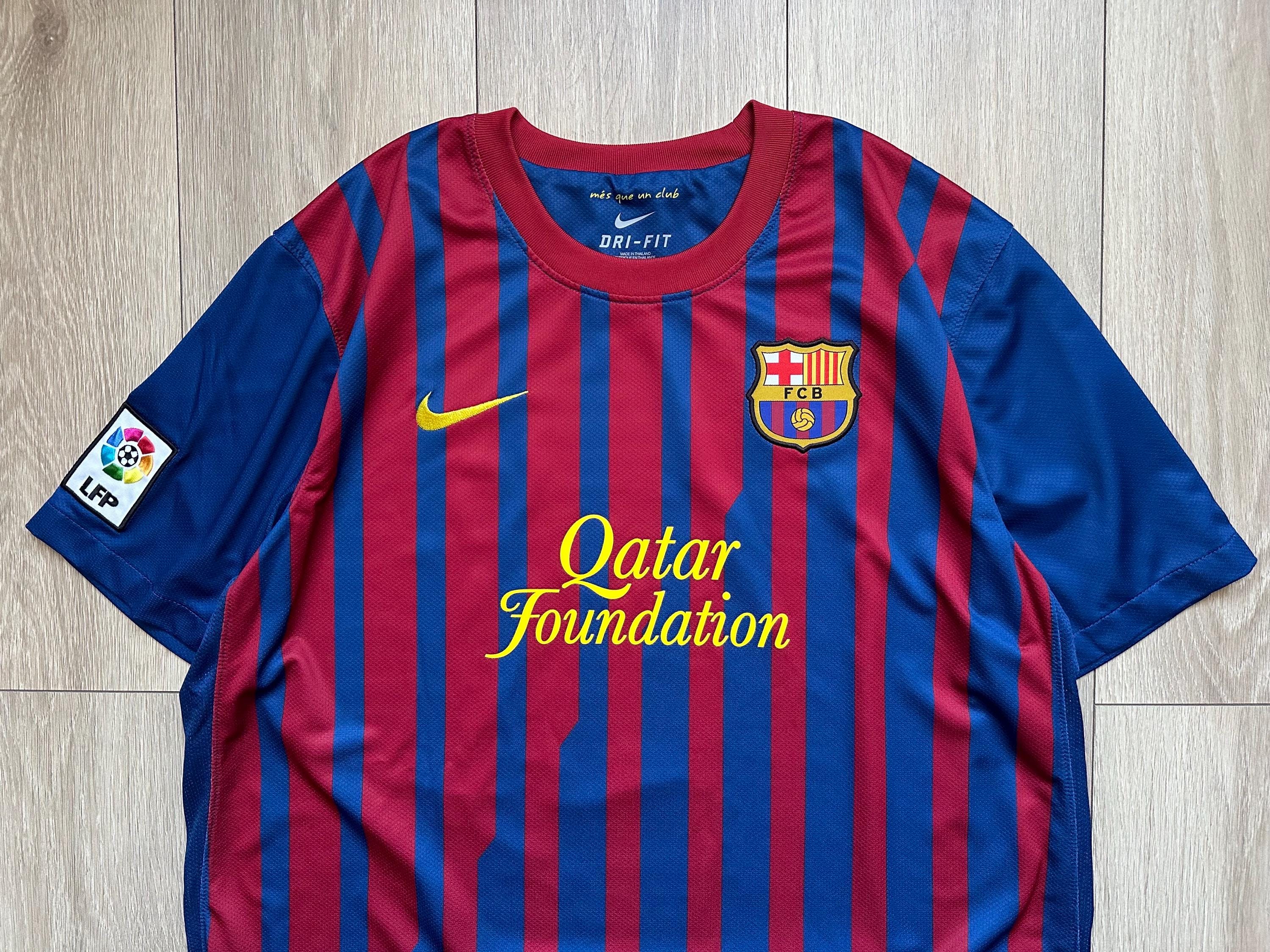 Barcelona 2011/2012 Home Jersey Nike, Size XL - Etsy