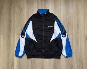 Vintage フットボールジャケット 90s Vintage Adidas France FFF 1996 World Cup Light Jacket Size M