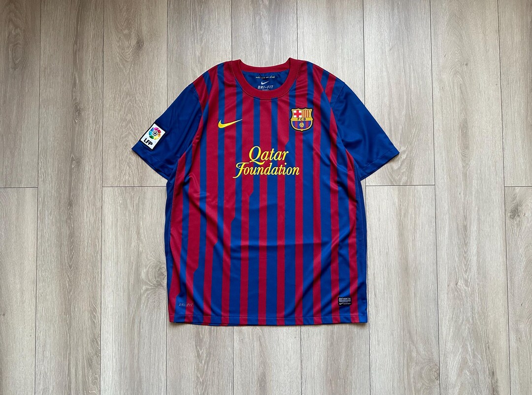 Barcelona 2011/2012 Home Jersey Nike, Size XL - Etsy