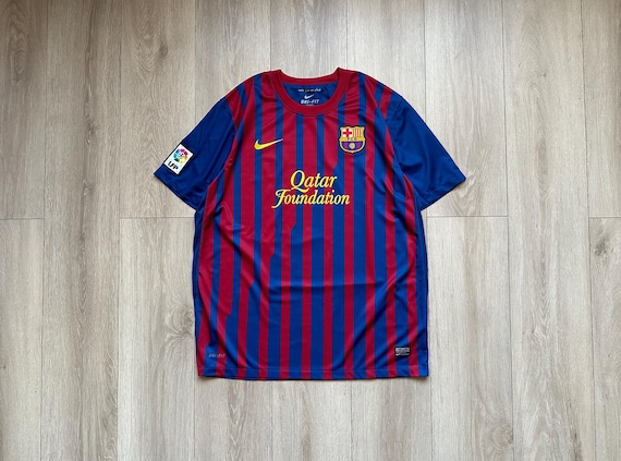 Barcelona 2011/2012 Home Jersey Nike, Size XL - Etsy