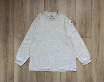 Vintage Adidas Equipment EQT long sleeve t-shirt grey, size M