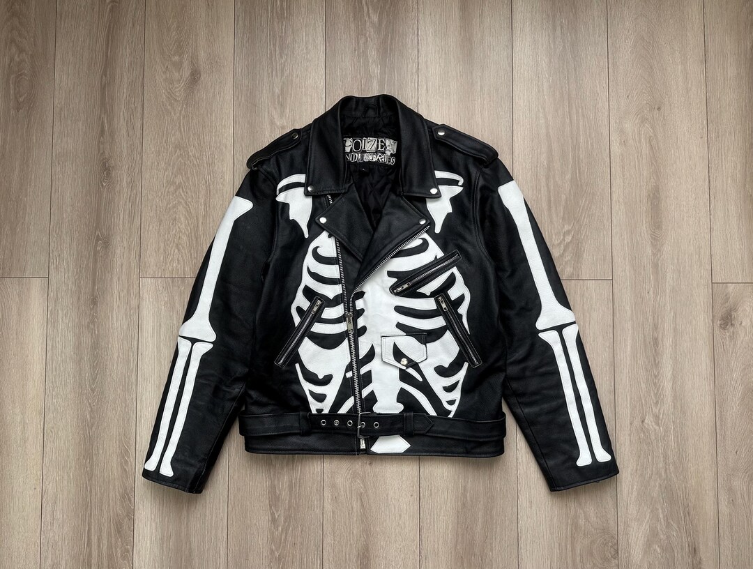 p*i様 short real leather tracker jacket p*i様 short real leather tracker jacket