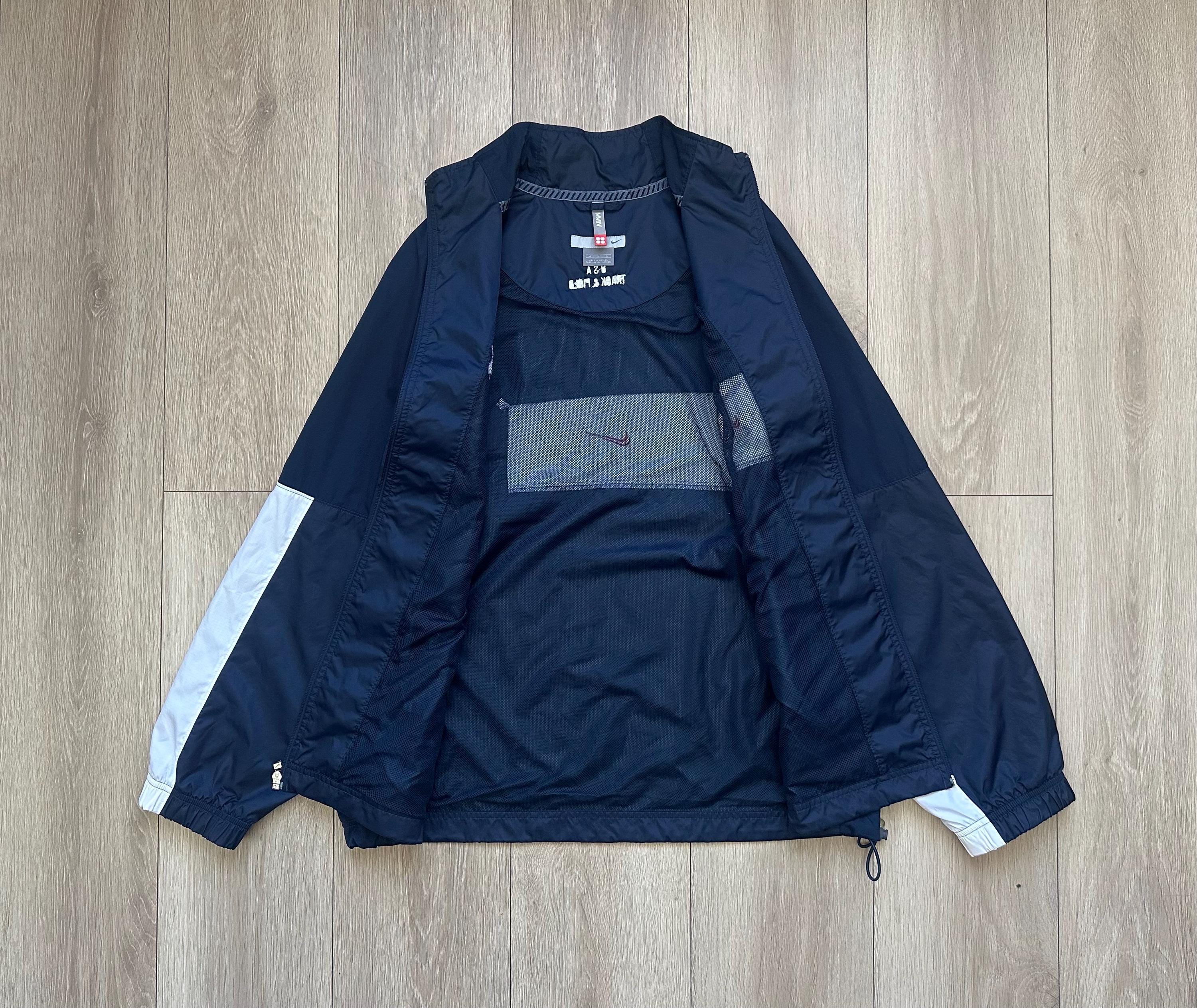 Vintage Nylon Jacket Nike USA Track & Field - Etsy