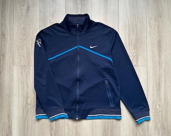 Vintage Nike Roger Federer jacket 2010 open U.S size XL - Etsy 日本