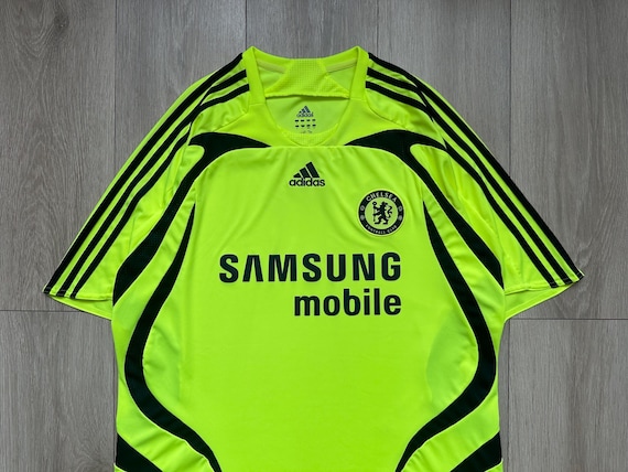 Chelsea 2007-2008 Jersey Away Football Shirt Adidas Men's Size L