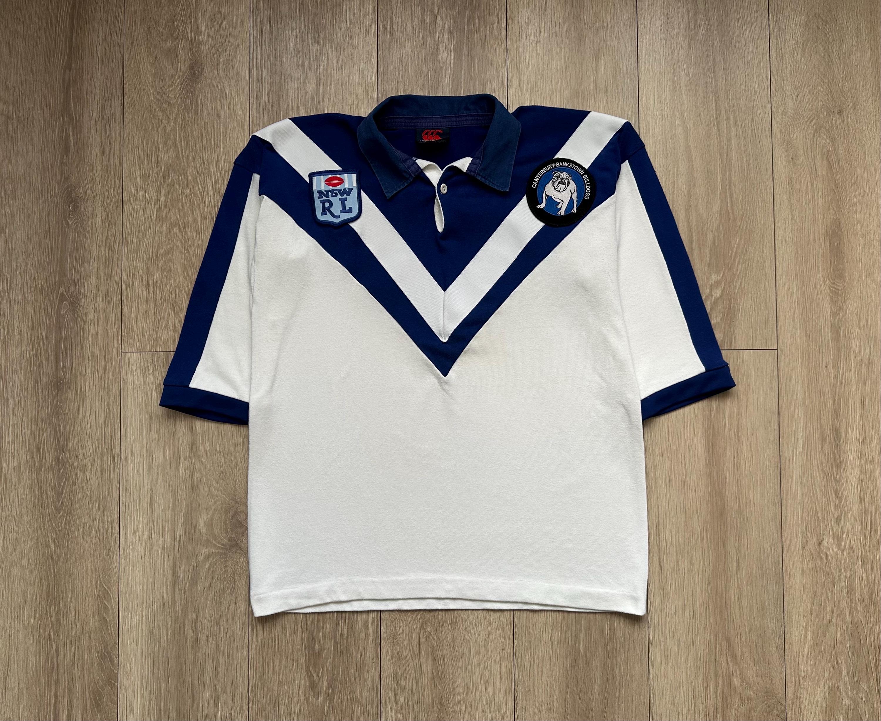 Canterbury Bulldogs Jersey - Etsy Canada