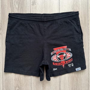 Chicago Bulls 90s Salem Sportbekleidung vintage Shorts Größe M hergestellt in den USA