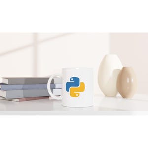 Python - White 11oz Ceramic Mug image 4
