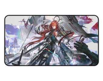 Tappetino per mouse Ember Arknights: Endfield - Design anime futuristico, superficie liscia, base antiscivolo