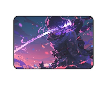 Tappetino per mouse Raiden Shogun Genshin Impact - Design accattivante, superficie liscia, base antiscivolo