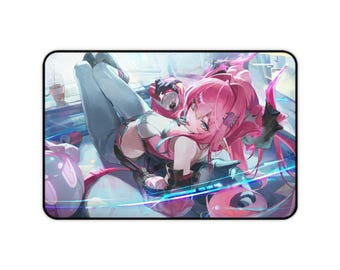 Tappetino per mouse Yvonne Arknights: Endfield - Grafica anime futuristica, superficie liscia, base antiscivolo