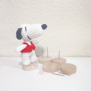 Crochet Stand, Wood Stand for Crochet Doll, Doll Display Stand, Doll Wood Base