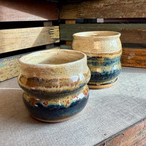 Handmade Ceramic Shot Glass Espresso Cup 2.5 oz Set of 2