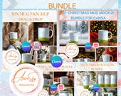 Canva Mug Mockup Templates | Whole Shop Mug Bundle | Ceramic & Coffee Cup Mockups (Digital Download)