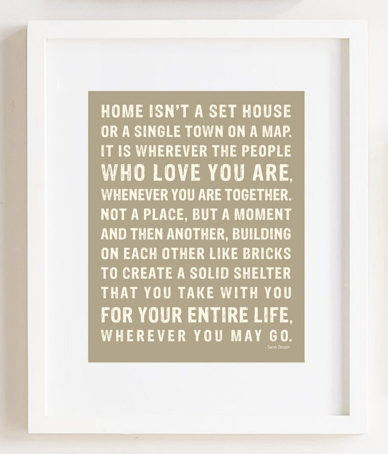 PRINTABLE HOME PDF 8x10 image 2