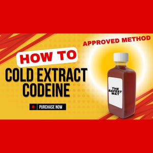 Cold Water Extraction of Codeine CWE Codeine Cold Water Extraction Codeine Scientific Method CWE DIY Homebrew Codeine Extraction Homebrew