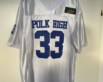 thumbnail image 2 of Custom Sewn Al Bundy Polk High Football Jersey – Unsigned – Sizes M, L, XL, 2XL 2 of 5