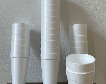 100x Doublecup Styrofoam Doublecup Styrofoam Cup Styrofoam 473ml Cup 1 Pint Cup Lean Cup Lean Prometh Cup US Rapper Cup Rap Accessory 100x