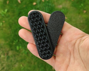 Haptic Fidget Spinner, EDC Sensory Fidget Toy, Magnetic Slider for Stress Relief