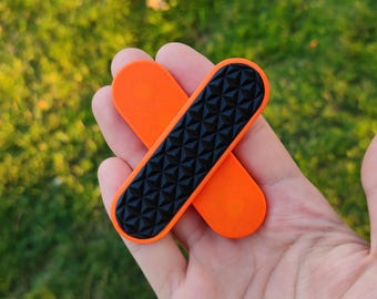 The Loopie Haptic Fidget, 4 Click Fidget Slider, Magnetic Fidget Spinner, Customizable Sensory Toy