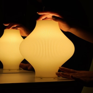 Cozy Table Lamp, Mushroom Bedside Lamp for Bedroom, Living Room, Office, Aesthetic Home Decor, Perfect Gift for Girlfriend
