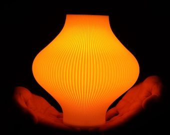 Cozy Table Lamp, Mushroom Lamp, Unique Bedside Lamp, Aesthetic Room and Home Decoration, Gift for Girlfriend or Housewarming