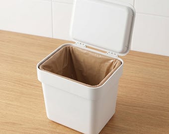Soporte para bolsas de basura IKEA HALLBAR de 3 litros / Anillo para cubo de basura invisible