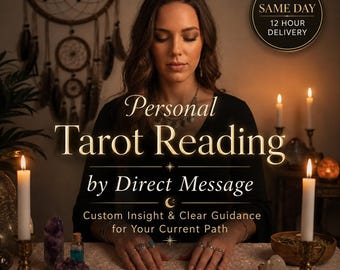 Persönliche Tarot-Lesung per Direkter Nachricht – Benutzerdefinierte Einsicht & klare Führung für Ihren aktuellen Pfad