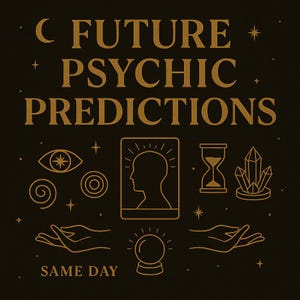 Future Psychic Predictions - Same Day Reading - 10 Accurate Clairvoyant Insights , 10 Future Psychic Predictions