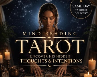 Mind Reading Tarot | Uncover His Hidden Thoughts & Intentions
