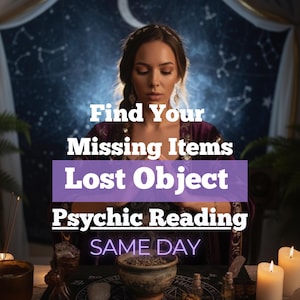 Lectura psíquica de objetos perdidos: encuentra tus objetos perdidos