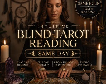 Intuitive Blind Tarot Reading | Spiritual Guidance Without Questions or Details