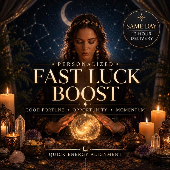 Fast Luck Boost Ritual | Good Luck and Positive Energy Session | Remove Bad Luck & Attract New Opportunities