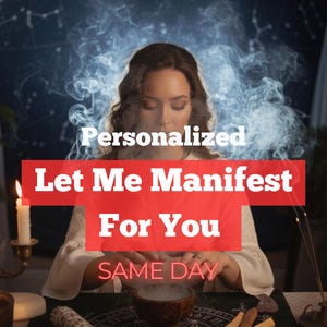 Personalized Manifestation Ceremony | Custom Love, Luck & Career Ritual for Your Intentions