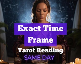 Exact Time Frame Tarot Reading | Timing Predictions for Love, Career & Life Events