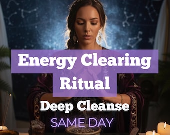 Energy Clearing Ritual – Deep Cleanse, Restore Peace