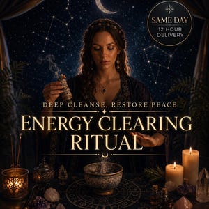 Energy Clearing Ritual – Deep Cleanse, Restore Peace