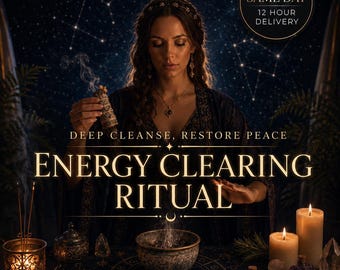 Energy Clearing Ritual – Deep Cleanse, Restore Peace