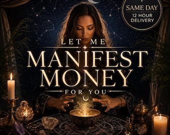 Let Me Manifest for Money: gepersonaliseerd ritueel voor het manifesteren van overvloed