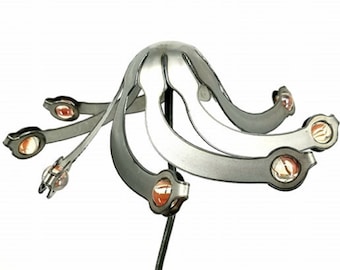 Kinetic Wind Balancing Ornament Metal, Glass
