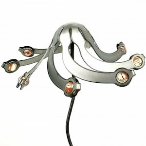 Kinetic Wind Balancing Ornament Metal/Glass