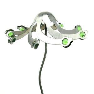 Kinetic Wind Balancing Metal/Glass Marbles, Handmade