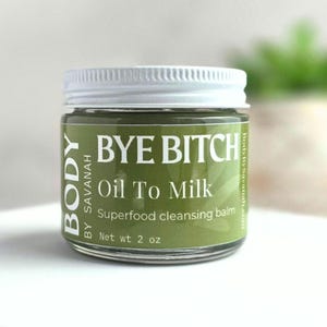 Hydrating Face Cleanser For Dry Skin Face Wash Oil to Milk Cleansing Balm Sensitive Skin Facial Cleanser Natural Skincare Gift Idea For Mom