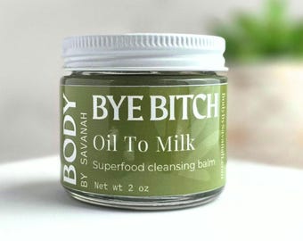 Natural Face Cleanser Makeup Remover Organic Face Wash Skin Care Gift Sustainable Face Wash Dry Skin Facial Soap Sensitive Skin Oil to Milk