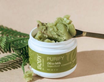 Natural Face Cleanser Makeup Remover Organic Face Wash Skin Care Gift Sustainable Face Wash Dry Skin Facial Soap Sensitive Skin Oil To Milk