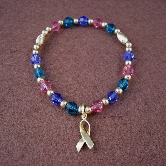 Swarovski cancer deals awareness bracelets