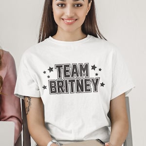 T-Shirt Team Britney Spears Singer Graphic Tee