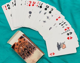 Hollow Knight Playing Cards: Hand-Drawn 54-Card Deck