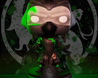 "Mortal Kombat Custom ""Noob Saibot"" STL Files(kein physisches Produkt)"