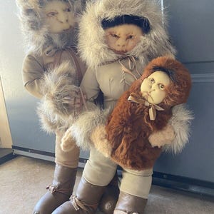 アラスカのエスキモー人形 - Etsy 日本